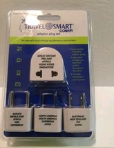 ConAir Travel Smart 4 Adapter Plug Set with Pouch--NIP - £10.68 GBP
