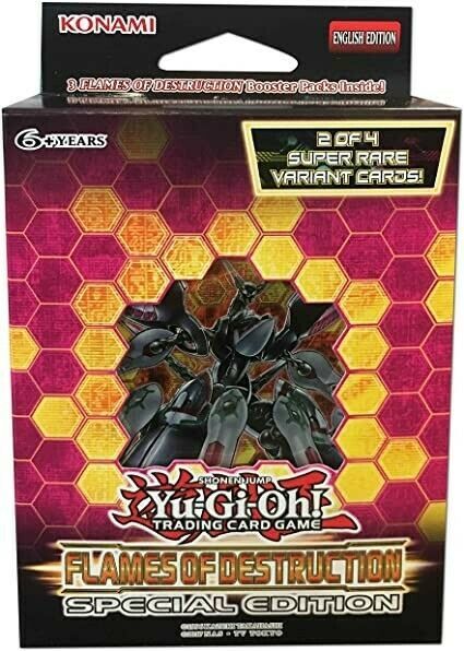 YuGiOh Flames of Destruction Special Edition Mini Box - $18.80