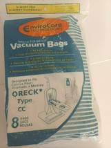 NEW EnviroCare Replacement Micro Filtration Vacuum Bags for Oreck Type CC 8CT - $14.84