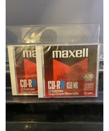 Lot Of 2 New Factory Sealed Maxell CD -RW CD 650 MB Compact Disque (Disk) - $12.86