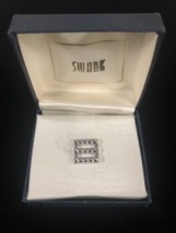 Swank Silver Tone Vintage Tie Tack, In Original Box - $12.77