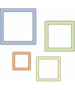 Provo Craft Cuttlebug 2 Inch by 2 Inch Die Set-Rounded Square Frames - $9.95