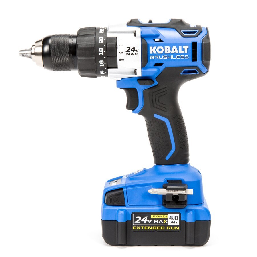 Kobalt 24Volt Max 2Tool Brushless Power Tool Combo Kit with Soft Case