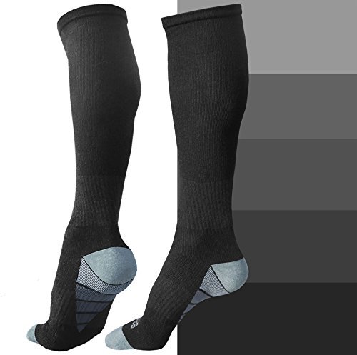 BAMS Odor-Kill Bamboo Compression Socks for Men, Women– BEST Soft ...