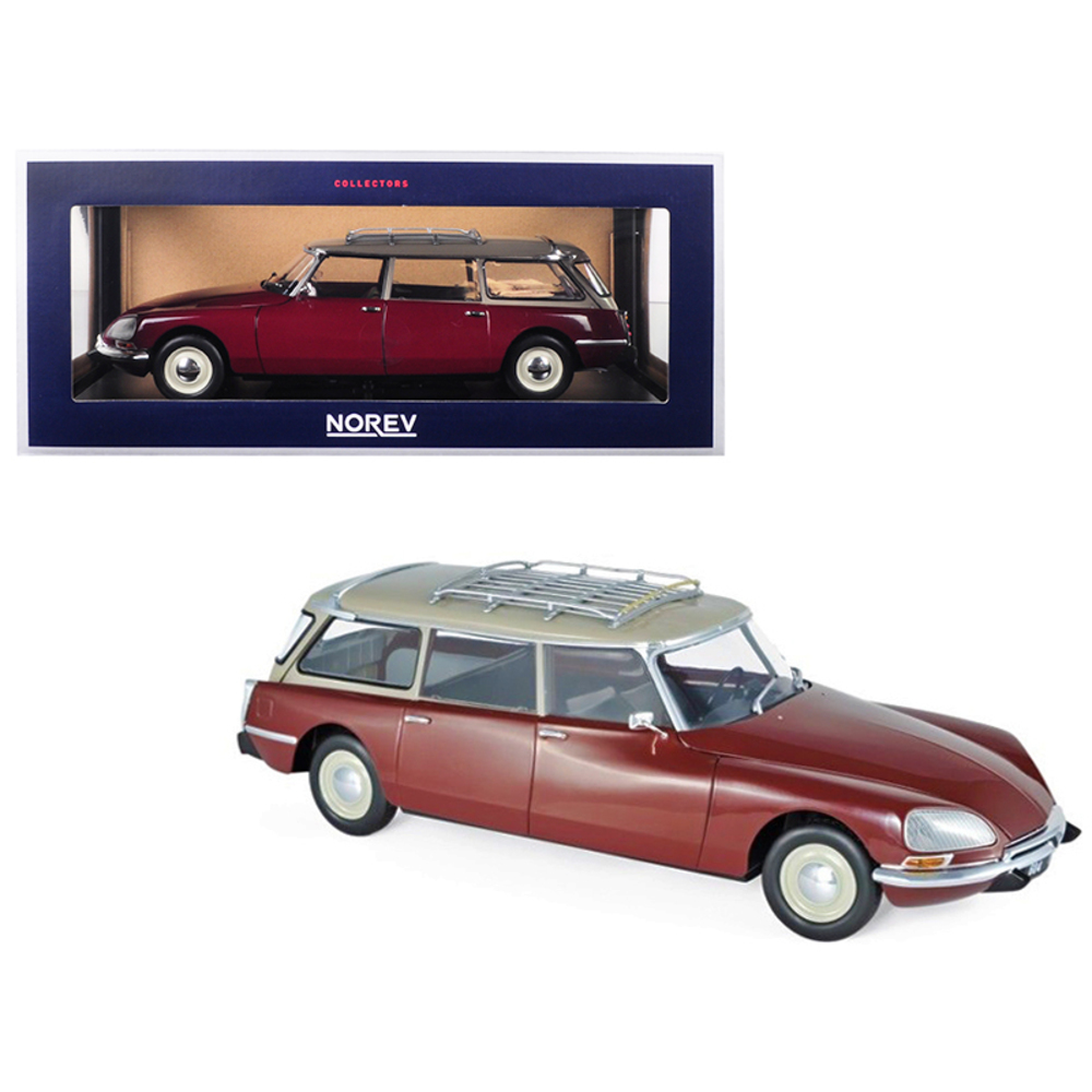 Citroen break 21 1970 burdeos 1:18 norev