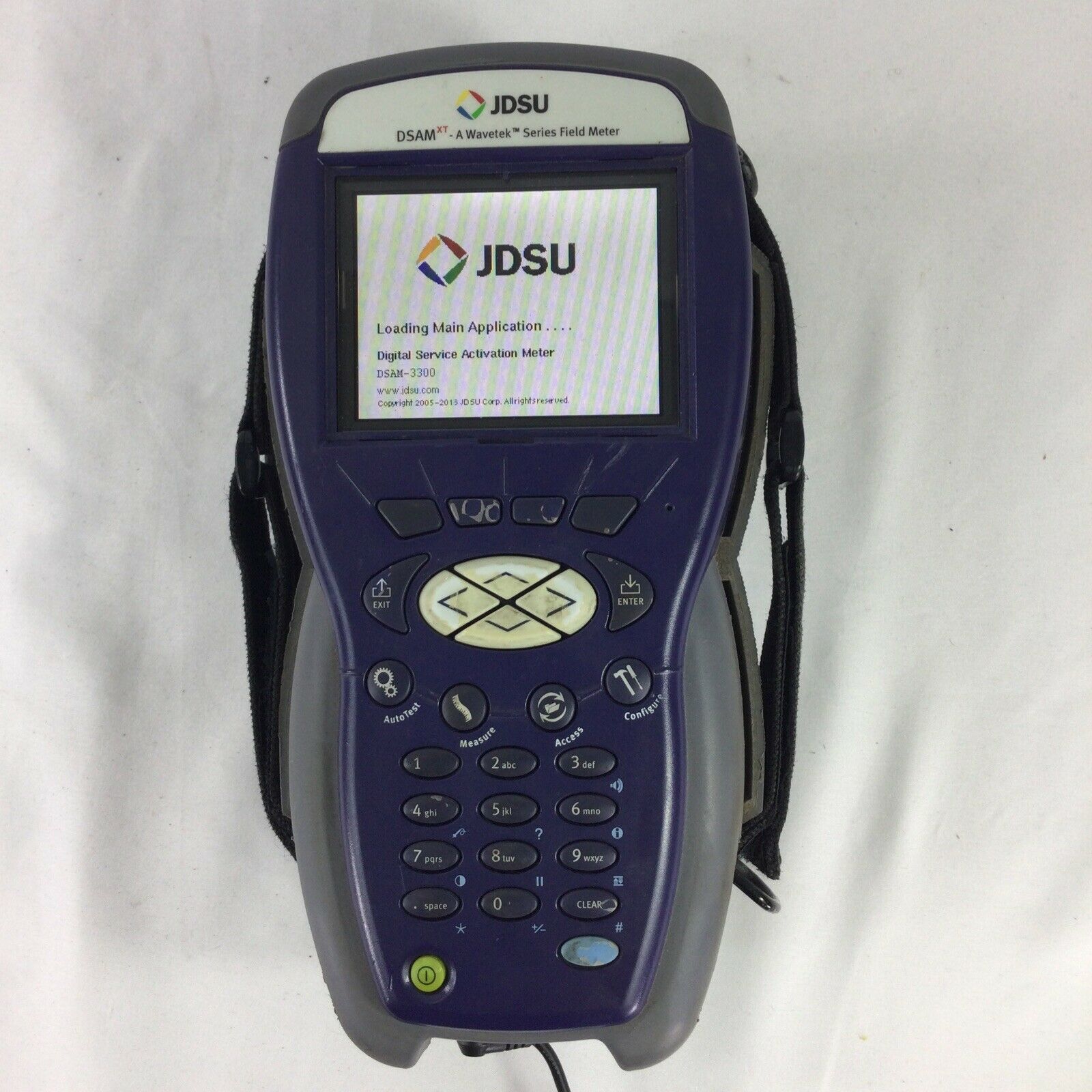 JDSU DSAM-3300 XT Wavetek Series Service Analysis Field Meter DSAM XT ...