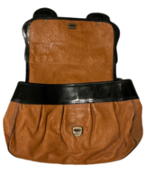 Vintage Caramel Brown Fendi Pebbled Leather Shoulder Bag Purse Handbag Italy COA image 10