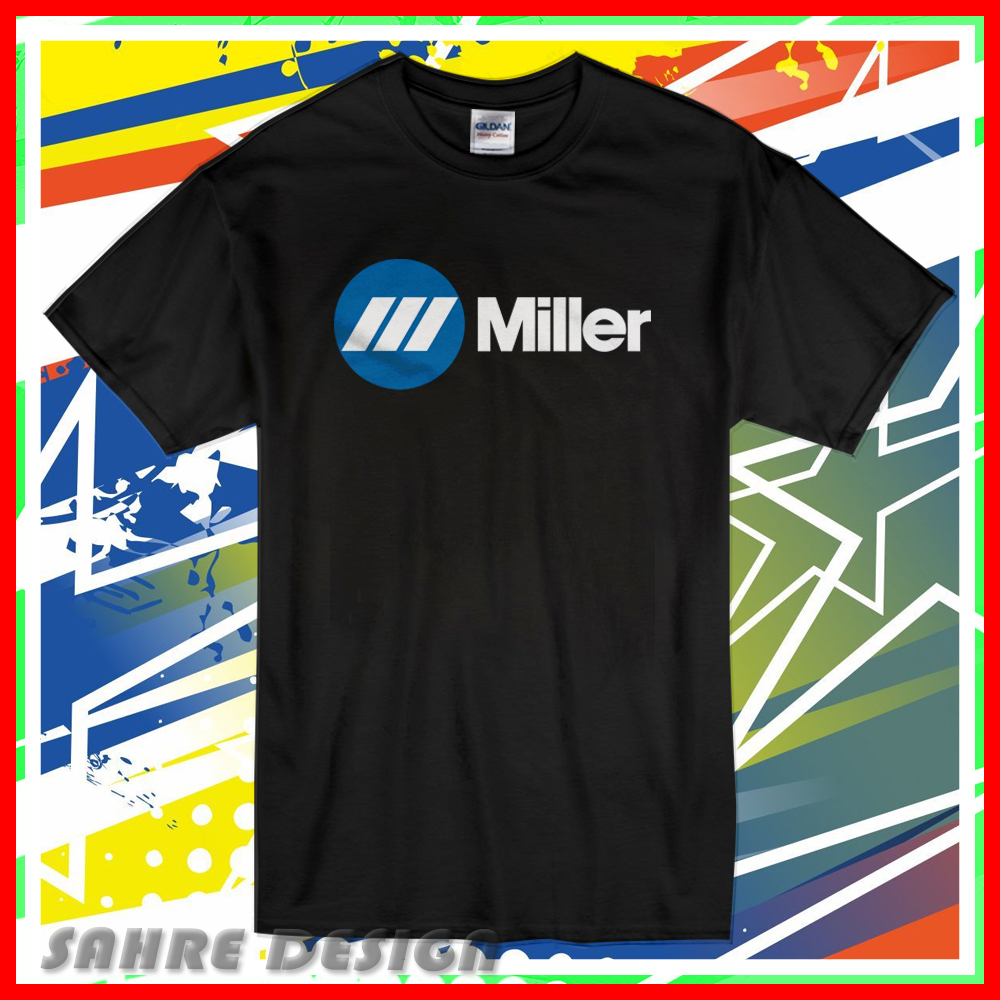 New Miller Welding Equipment Logo T-Shirt New!!! Fast Shipping USA Size S to 3XL