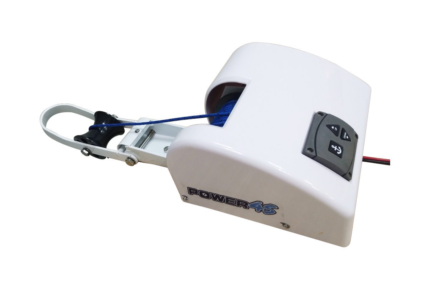 12V Electric Wireless Remote Control Anchor Winch Saltwater 35LBS