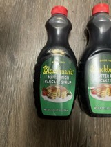 Blackburns butter rich pancake syrup. 2 pack lot. 24 oz each - $29.67