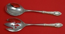 King Richard by Towle Sterling Silver Salad Serving Set Pierced Custom 10 1/2" - $147.51