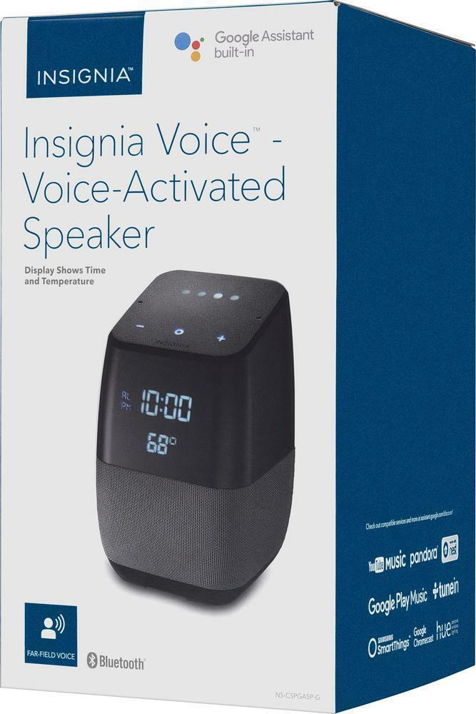 Insignia Bluetooth Speaker with the Google Assistant builtin and