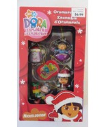 Christmas Nick JR Dora the Explorer &amp; Friends 5 Piece Miniature Ornament - $6.79