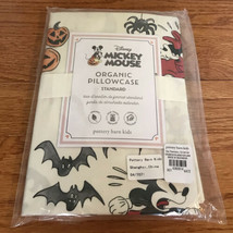 NEW Pottery Barn Kids Disney Mickey Mouse Halloween Organic Pillowcase Standard - $19.77