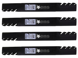 4PK Stens 302-400 Silver Streak Toothed Blade replaces Craftsman 127843 134149 - $60.94