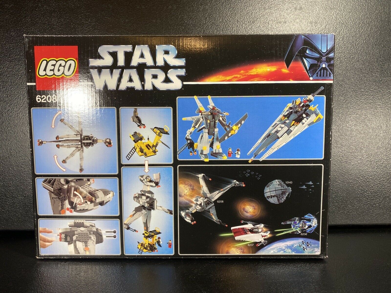 LEGO Star Wars 6208 Original B-Wing Fighter New In Sealed Box Rare 2005 ...