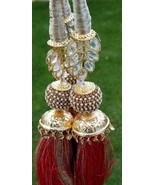 Patiala Paranda Latkan Indian Punjabi Parandi Mehndi Jagoo Bridal Hair B... - $27.33