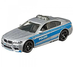 BMW M5 Police Car Metallic Silver Matchbox Scale 1:64 – Special Edition - $29.99
