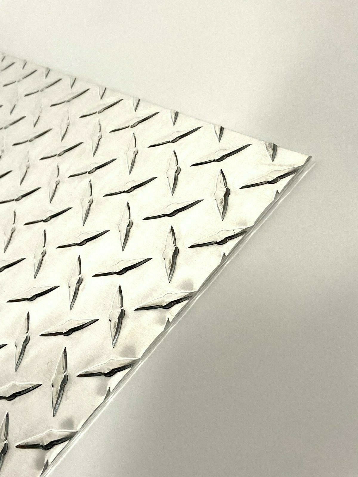 Aluminum Diamond Tread Plate Sheet X X Aluminum Metal Sheets Flat Stock