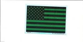 OD AMERICAN FLAG 3X4 STICKER WINDOW CAR TRUCK DECAL - $13.53
