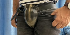Medieval SCA Steel Groin Buhurt Fighter Crotch Protector 15th Century Codpiece f image 6