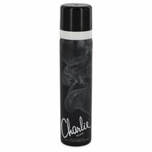 Charlie Black Body Fragrance Spray 2.5 Oz For Women  - $16.79