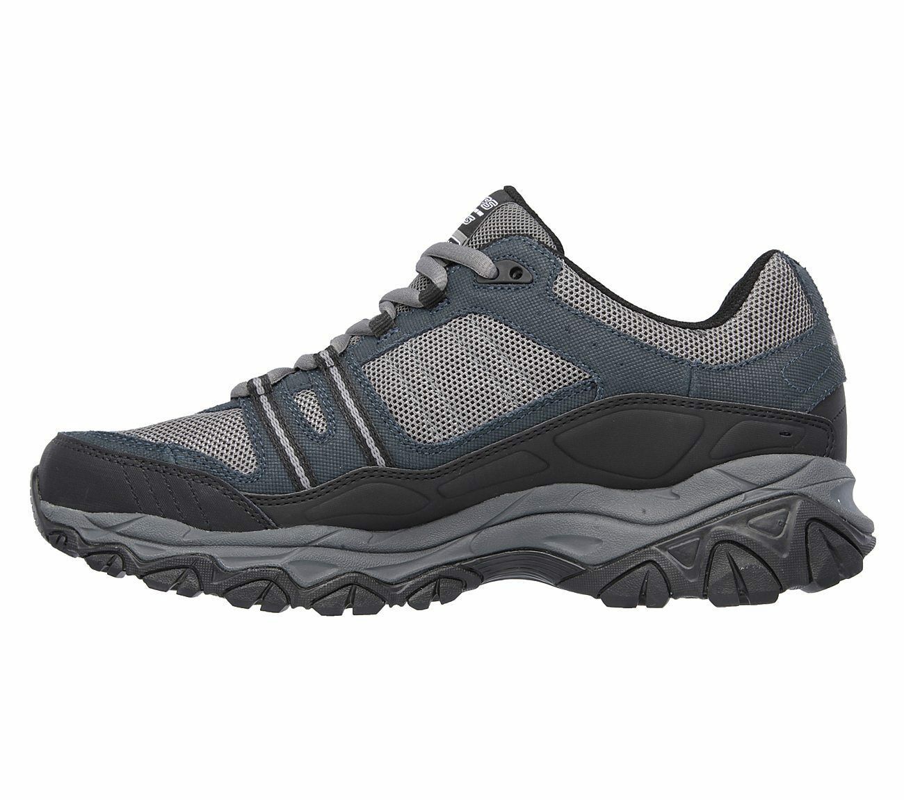 Skechers Navy EWW 4E Wide Width shoes Men Memory Foam Sporty Train ...