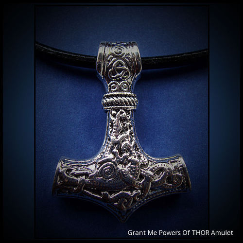Grant Me Powers Of THOR Amulet-Superhuman strength,speed & resistance to injury - $155.00