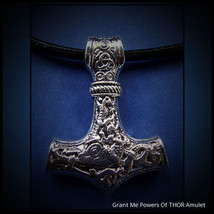 Grant Me Powers Of THOR Amulet-Superhuman strength,speed &amp; resistance to... - $155.00