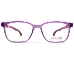 Miraflex Kids Eyeglasses Frames JAKE C.12 Purple Pink Square Full Rim 45... - $93.32