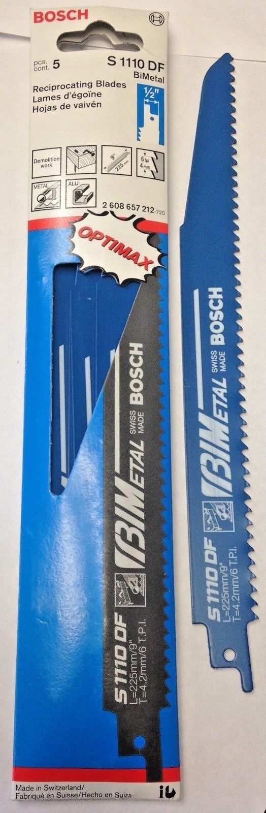 20 GREENLEE 6/" SAWZALL BLADES 6TPI RECIPROCATING SAW COBALT TITANIUM BI METAL