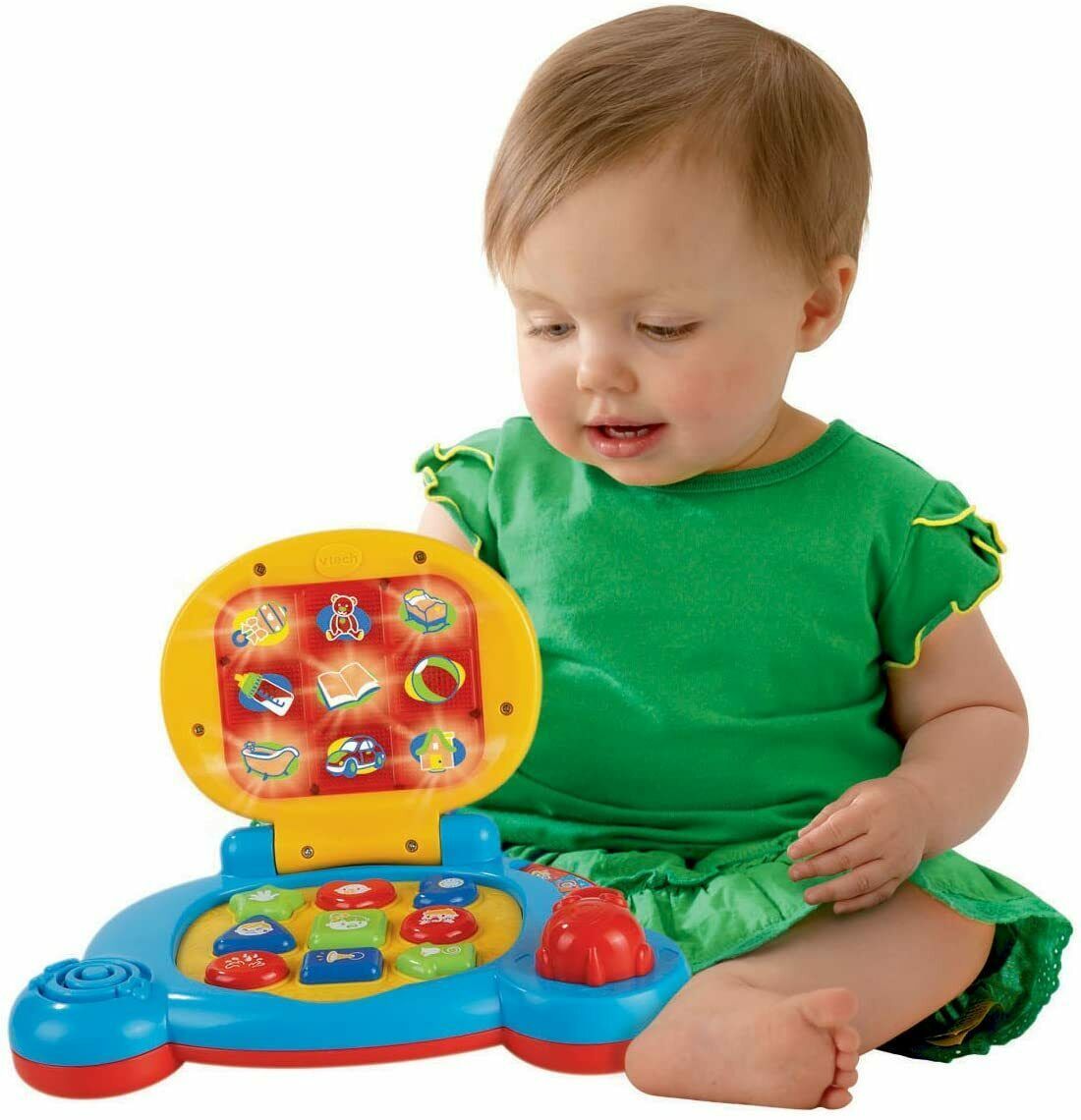 vTech Baby's Learning Laptop (Teaches Shapes, Music, Sounds, First ...