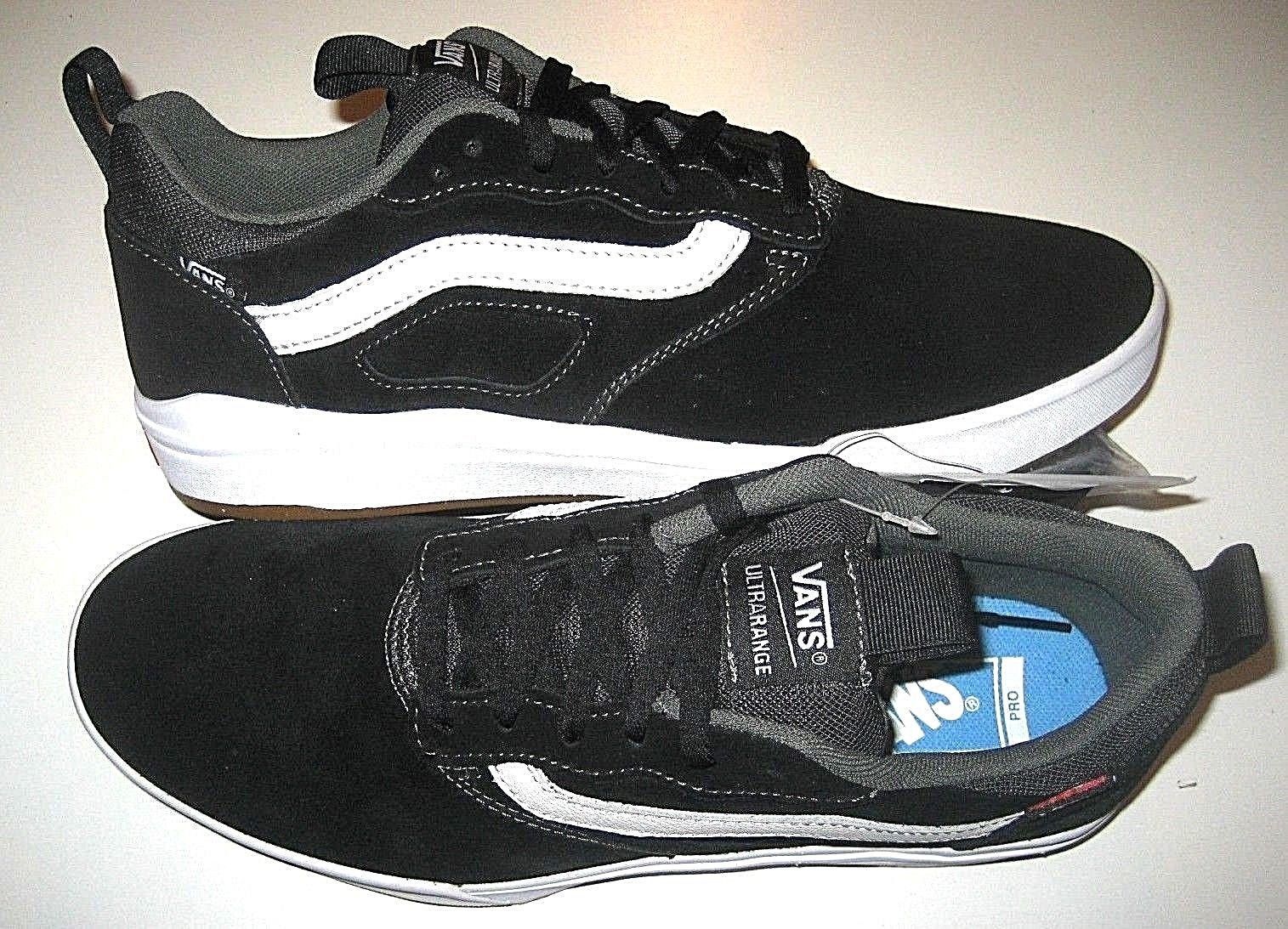 Vans Womens UltraRange Pro Black White Suede Skate shoes Size 8 ...