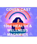100x COVEN WELLNESS MAGNIFIER ENHANCE WELL BEING EXTREME MAGICK Witch - $99.77
