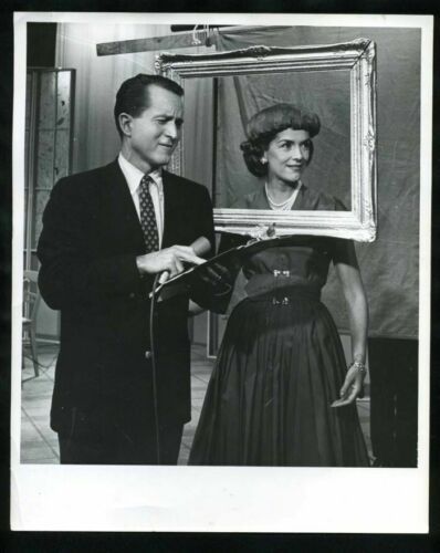 1950s TEX MCCRARY & JINX FALKENBURG Vintage Original Photo TALK SHOW ...