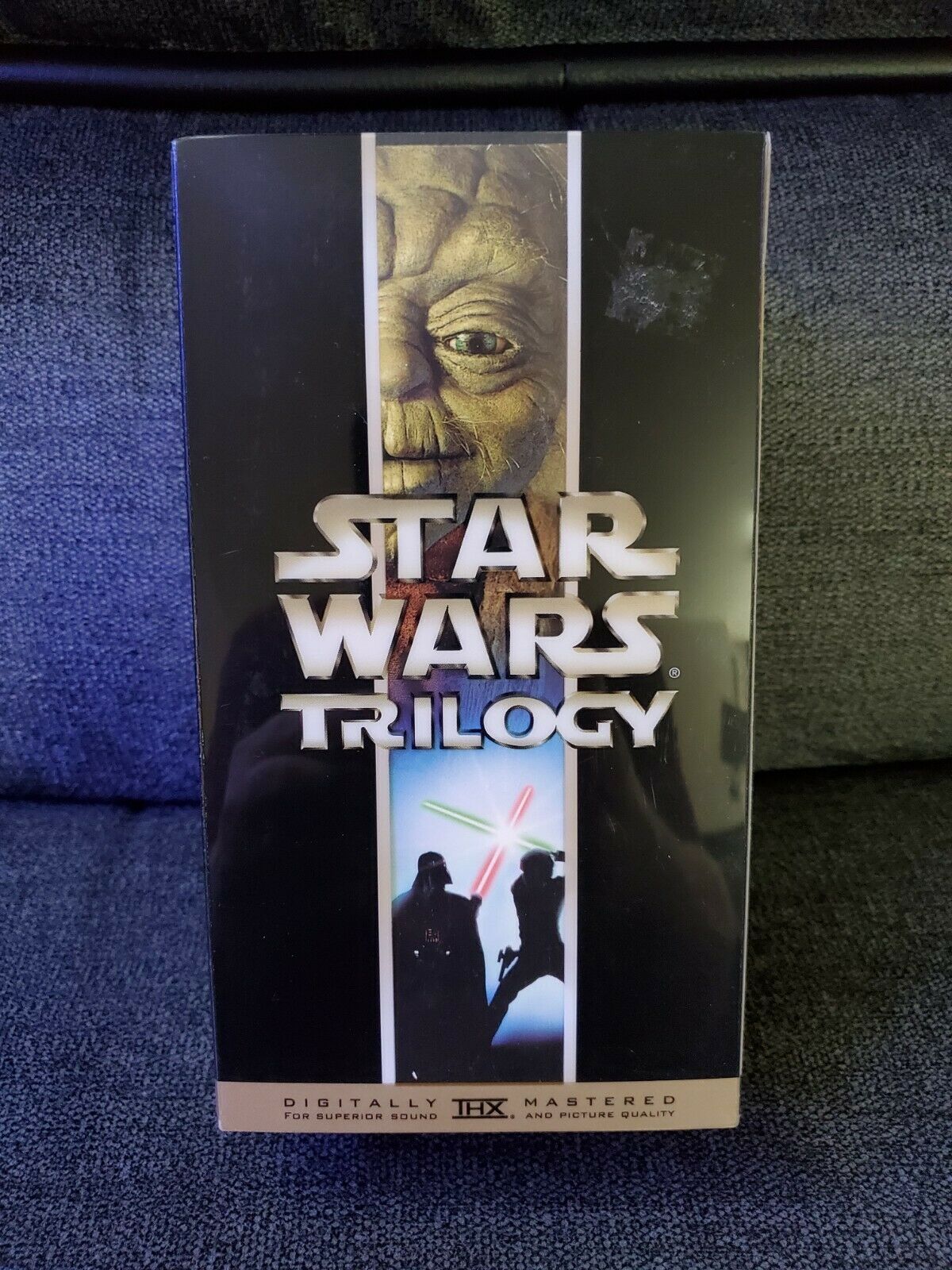 star wars gold box vhs