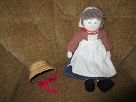 UNUSED Hand Crafted FULLY DRESSED GRANDMOTHER GRANDMA RAG DOLL - 15&quot; Tall - $25.00
