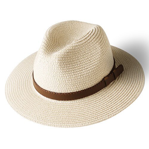 FURTALK Panama Hat Summer Sun Hats for Women Man Beach Straw Hat for ...