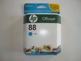 New Genuine Hewlett Packard HP Officejet 88 Printer Ink Cartridge Cyan - $12.99