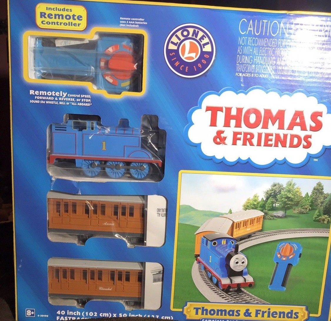 Thomas The Tank and Friends Lionel Complete Ready to Run Remote Train ...