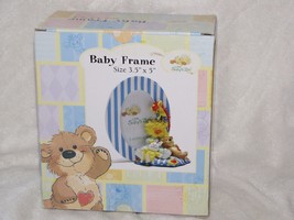 LITTLE SUZYS SUZY&#39;S ZOO BABY PICTURE PHOTO FRAME NURSERY DECOR WITZY DUC... - $21.77