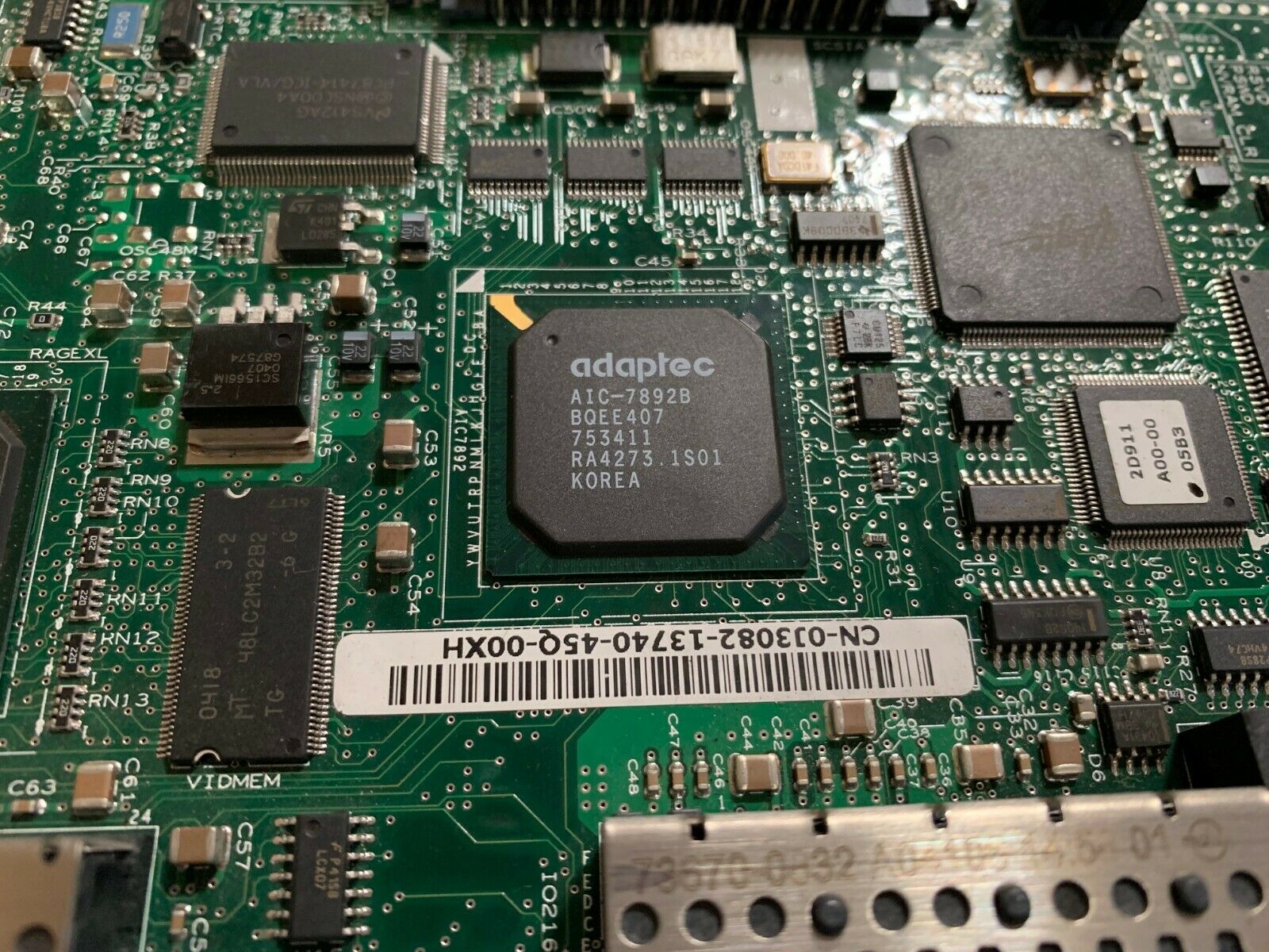 Dell Foxconn LS-36 Motherboard Card Dual Ethernet, Display, and 2x USB ...