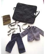 Vintage G. I. Joe Accessories 13 Navy Outfit Gunny Sack Belts Bomb Dispo... - £22.10 GBP