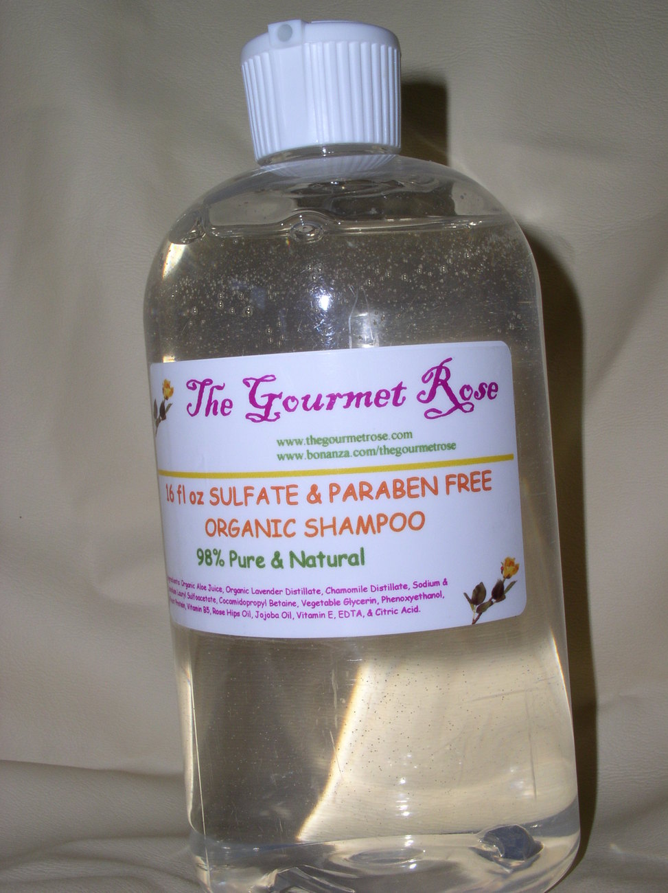 Gallon PARABEN SULFATE FREE SHAMPOO Natural Hair Cleanser Bulk