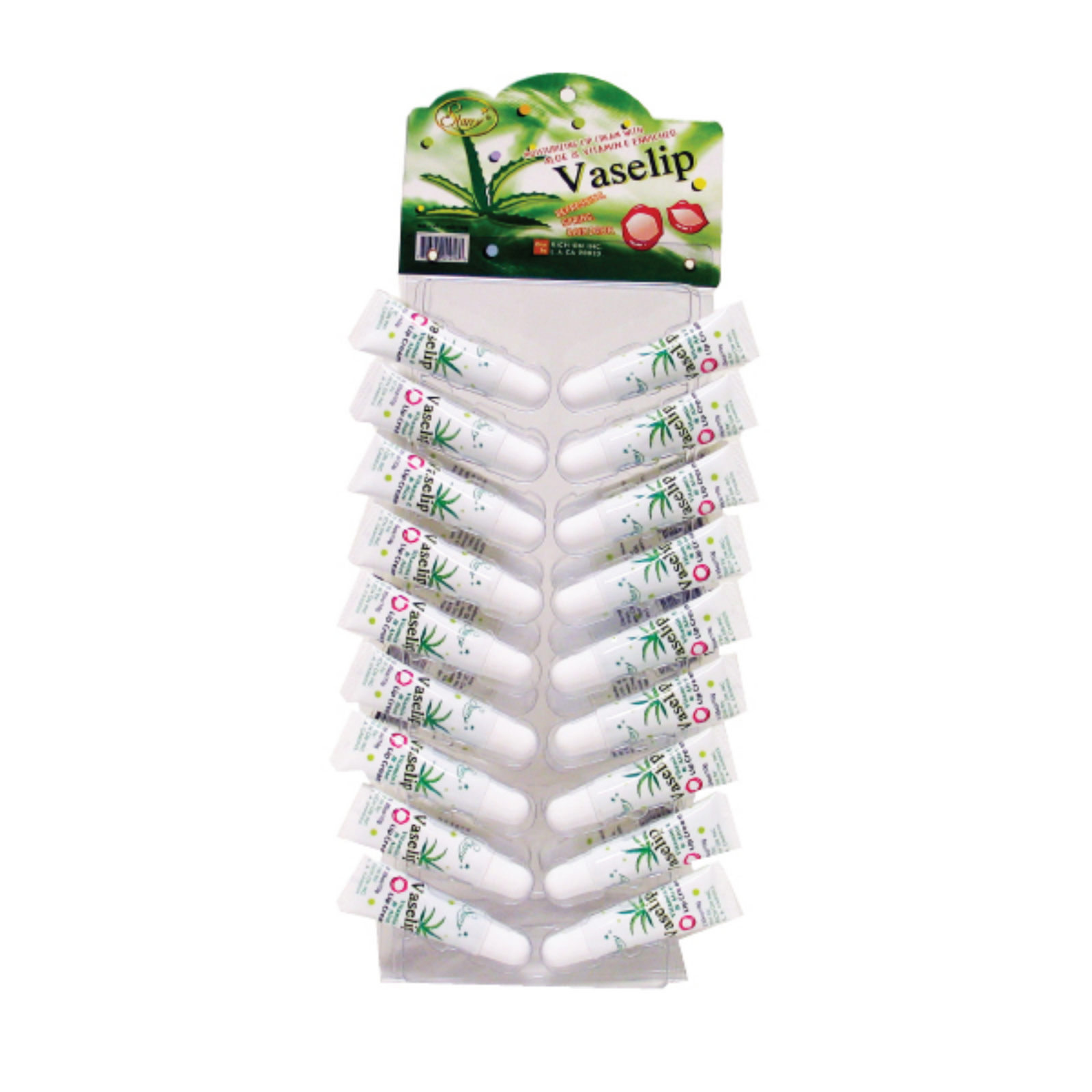 Aloe & Vitamin E Lip Treatment Lip Gloss Balm "2 PCS" SET Lip Balm