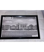 2008 Plains High School Georgia Pencil Drawing Jimmy Carter Historical Site - $18.70