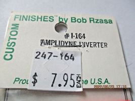 Custom Finishes by Bob Rzasa # I-164 Amplidyne Inverter. HO Scale image 4