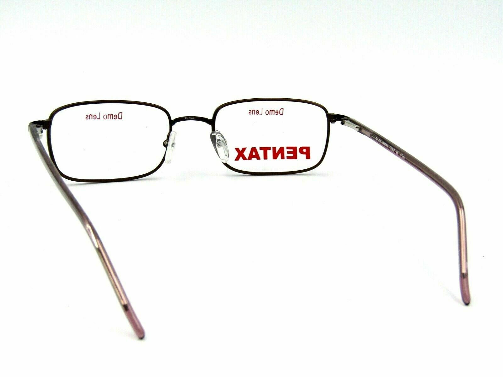 3M Pentax DP 720 Safety Prescription Eyeglasses Metal Frame, Brown 53