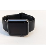 Apple Watch Series 1 38mm Black WR-IPX7 AS IS For Parts Repair - $31.06
