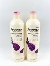 TWO Aveeno Positively Nourishing Hydrating Body Wash Fig and Shea Butter 16 oz - $51.99